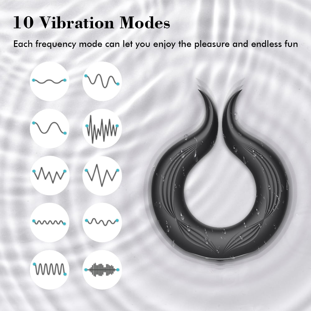 New-10-Speed-Penis-Ring-Vibrator-For-Men-Delay-Ejaculation-Erotic-Male-Sex-Toy-Chastity-Cock-4