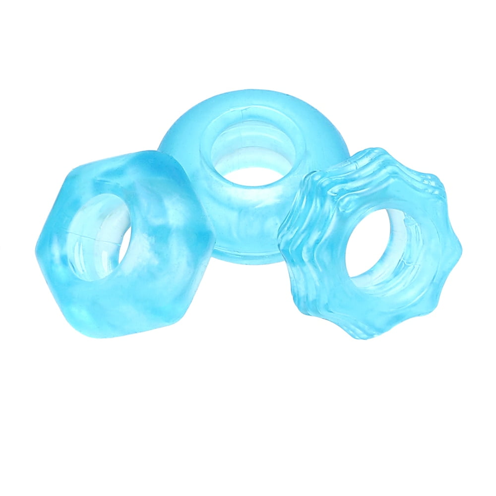 OLO-3Pieces-set-Cock-Ring-Penis-Ring-Chastity-Extender-Ring-Erotic-Sex-Toys-For-Men-Penis-2